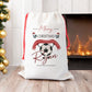 Personalised Santa Sack, Football Lover, Footie Gift Sack for Kids or Adults