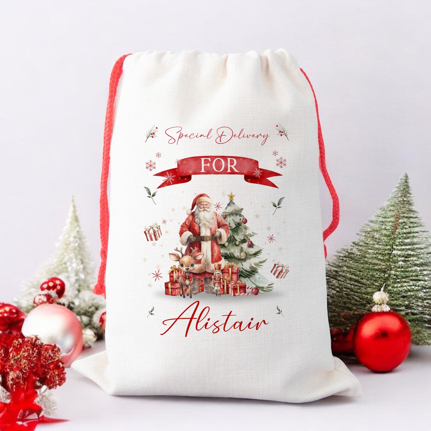 Personalised Santa Sack, Gift Sack for Kids or Adults