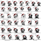 Personalied Christmas Dog Wrapping Paper, Pet Custom Paper, 100 Breeds