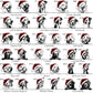 Personalied Christmas Dog Wrapping Paper, Pet Custom Paper, 100 Breeds