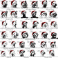 Personalied Christmas Dog Wrapping Paper, Pet Custom Paper, 100 Breeds