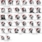 Personalied Christmas Dog Wrapping Paper, Pet Custom Paper, 100 Breeds