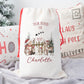 Personalised Santa Sack, Gift Sack for Kids or Adults, Woodland Animals