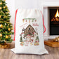 Personalised Santa Sack, Gift Sack for Kids or Adults, Farm Animals Barn