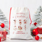 Personalised Santa Sack, Gift Sack for Kids or Adults, Ballerina & Friends
