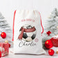 Personalised Santa Sack, Gift Sack for Kids or Adults, Football