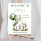 First Holy Communion Welcome Sign, Personalised Party Decor