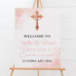 First Holy Communion Welcome Sign, Personalised Party Decor