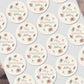 Christmas Stickers for Gift Wrapping, Personalised With Name - Watercolour Parcels