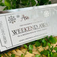 Personalised Foil Christmas Card, Foil Voucher Holiday, Day Out, Weekend Away