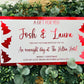 Personalised Foil Christmas Card, Surprise Foil Voucher Overnight Stay, Weekend Away