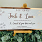 Personalised Foil Christmas Card, Surprise Foil Voucher Concert, Meal for 2