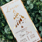 Personalised Foil Christmas Card, Surprise Foil Voucher Spa Day