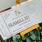 Personalised Foil Christmas Card, Surprise Foil Voucher Overnight Stay, Concert, Trip