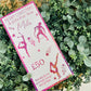 Personalised Foil Christmas Card, Surprise Reveal Scratch Off Ticket, Gymnastics