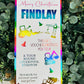 Personalised Foil Christmas Card, Surprise Reveal Scratch Off Ticket Construction Diggers
