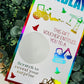 Personalised Foil Christmas Card, Surprise Reveal Scratch Off Ticket Construction Diggers
