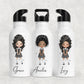 Personalised Girl's School Water Bottle