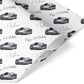 Silver Sports Car Wrapping Paper