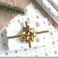 Personalised Christmas Wrapping Paper Gingerbread Boy