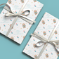 Personalised Christmas Wrapping Paper Gingerbread Boy