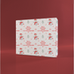 Personalised Christmas Wrapping Paper Red Snowman