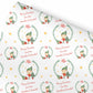 Christmas Wrapping Paper Boy Elf, Gift Wrap For Children