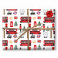 London Bus Christmas Wrapping Paper