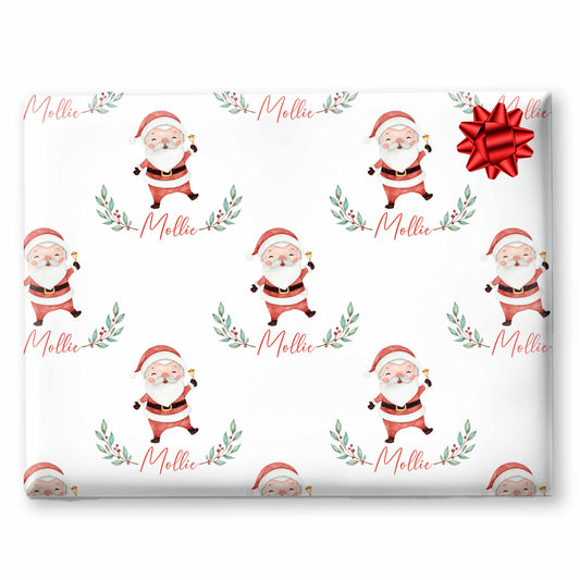 Christmas Wrapping Paper Gift Wrap For Children Santa Claus