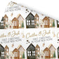 First Christmas New Home Gift Wrapping Paper –  Personalied Gift Wrap Roll