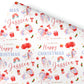 Christmas Gift Wrapping Paper –  Personalised Gift Wrap Roll - Unicorn