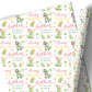 Christmas Gift Wrapping Paper –  Personalised Children's Gift Wrap Roll - Baby Dinosaur