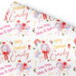 Christmas Gift Wrapping Paper –  Personalised Children's Gift Wrap Roll - Unicorn