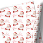 Christmas Gift Wrapping Paper –  Personalised Gift Wrap Roll - Santa Claus