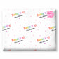 Thank You Wrapping Paper Multicoloured