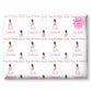 Ballerina Birthday Wrapping Paper