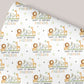 Personalised Birthday Gift Wrap Jungle Animals