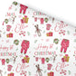 Babies Christmas Gift Wrapping Paper –  Personalised Gift Wrap Roll Christmas Baby Clothes (Copy)