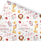 Christmas Gift Wrapping Paper –  Personalised Gift Wrap Roll - Jungle Animals