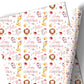 Christmas Gift Wrapping Paper –  Personalised Gift Wrap Roll - Jungle Animals