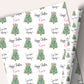 Personalised Christmas Gift Wrapping Paper – Christmas Tree with Bow