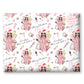 Personalised Christmas Makeup Wrapping Paper, Teenager Gift Wrap