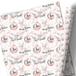 Personalised Christmas Gift Wrapping Paper – Pink Christmas Bauble