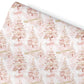 Personalised Christmas Gift Wrapping Paper – Pink Tree
