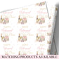 Congratulations on your Retirement Gift Wrapping Paper - Champagne Flower Box