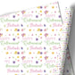 Congratulations on your Retirement Gift Wrapping Paper - Floral