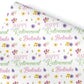 Congratulations on your Retirement Gift Wrapping Paper - Floral