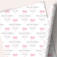 New Baby Wrapping Paper Welcome to the World Baby Girl