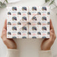 Christmas Gift Wrapping Paper –  Personalised Gift Wrap Roll - Express Train