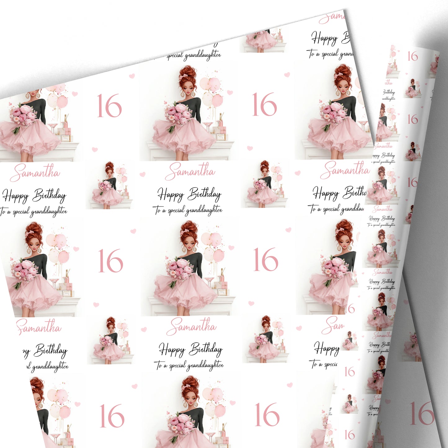 Personalised Birthday Card, Party Girl, Sister, Daughter, Granddaughter, Friend, Bestie